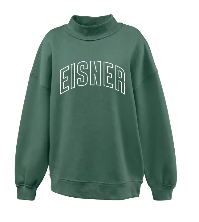 Eisner Adult Mockneck Sweatshirt - Green