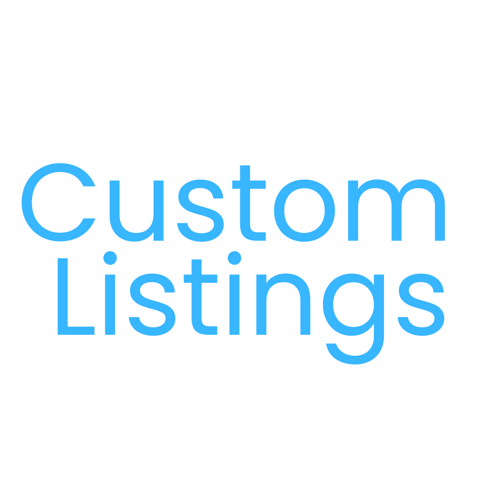 Custom Listings