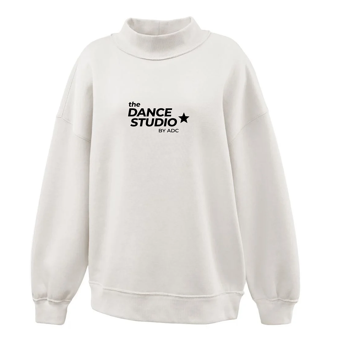 Adult Mockneck Sweatshirt  (Cream)