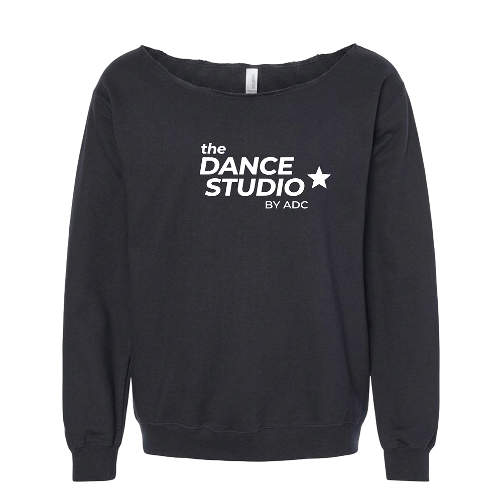 Off-The-Shoulder Crewneck