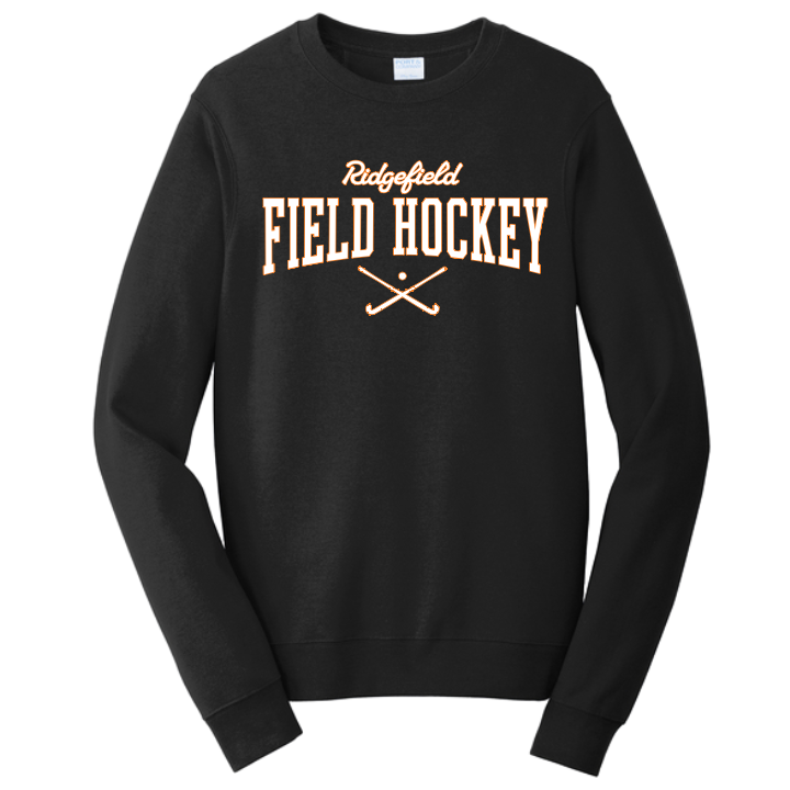 Field Hockey: Chasing Goals Black Crewneck Sweatshirt