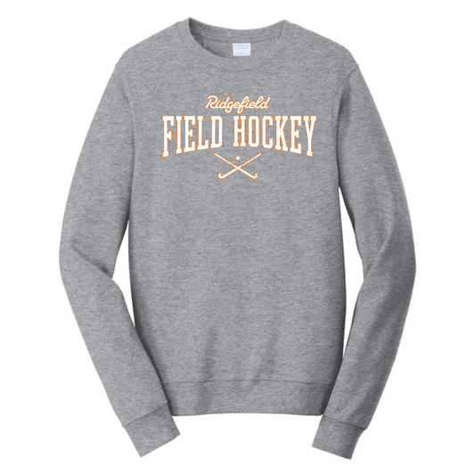 Field Hockey: Chasing Goals Grey Crewneck Sweatshirt